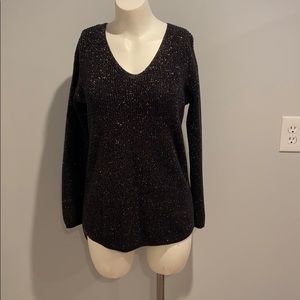 A.N.A. Long Sleeve High Low Shirt